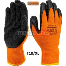 Gants de travail tout usage chantier mécanique bois Molletonné pour l'hiver XL