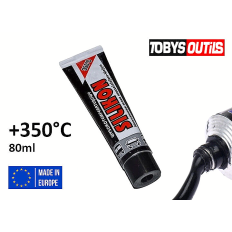 Pâte à joint haute température silicone d'étanchéité moteur NOIR +350°C 80ml