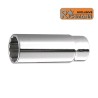 Douille longue 9 mm 12 pans 1/2", Chrome-Vanadium, L75 mm RICHMANN C5139