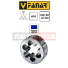 Filière à main FANAR® HSS pas fin M4 x 0,5 - Pour cage Ø 20 mm DIN22568