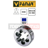 Filière à main FANAR® HSS pas fin M16 x 1 - Pour cage Ø 45 mm DIN22568