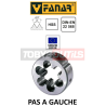 FANAR Filière à main HSS PAS A GAUCHE M4 x 0,7 - Pour cage Ø 20 mm DIN22568