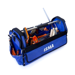 Sac à outils multi poches avec assortiment d'outils 1505 pces ISMA IS-515052