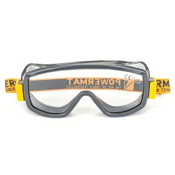 Lunette de protection polycarbonate incolore anti-éclaboussures POWERMAT PM0792