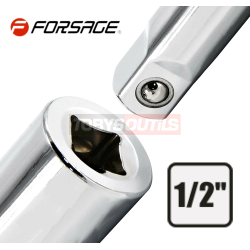 Douille E16 1/2" E-TORX E-16 TORX femelle Chrome-Vanadium FORSAGE F-54616