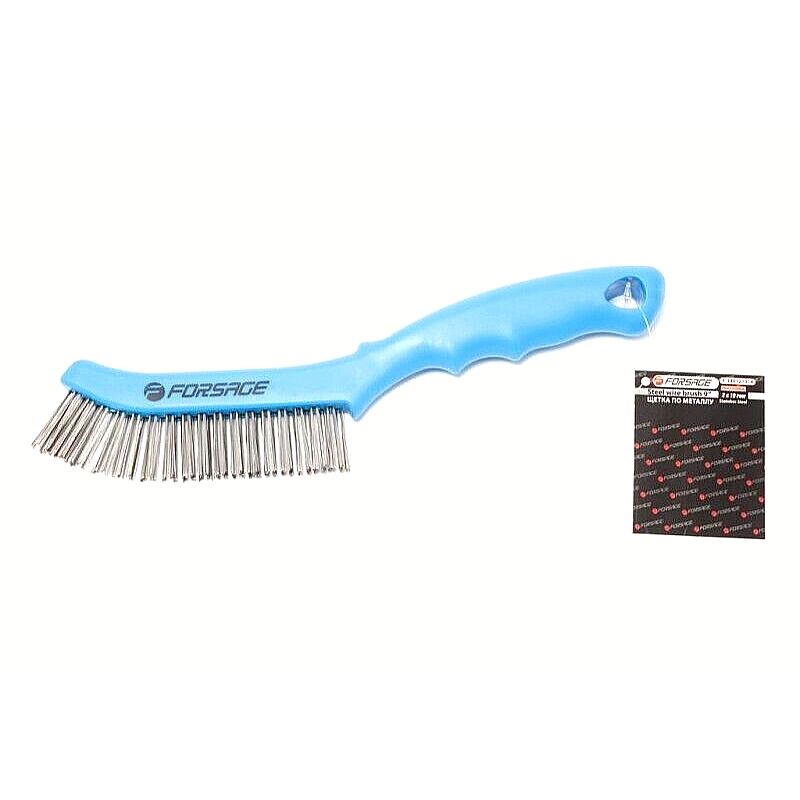 Brosse métallique de nettoyage INOX longueur 280 mm Professionnel FORSAGE 