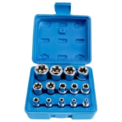 Coffret douilles Torx...