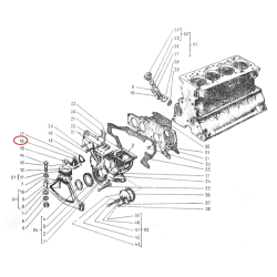 Prise de compteur AVTO BELARUS MTZ 50 80 90 800 900  T-25 T40 & UMZ6 611