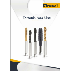 Taraud machine M12x1,75 hélicoïdal pour trous borgnes TITAN DIN-376 HSSE FANAR®