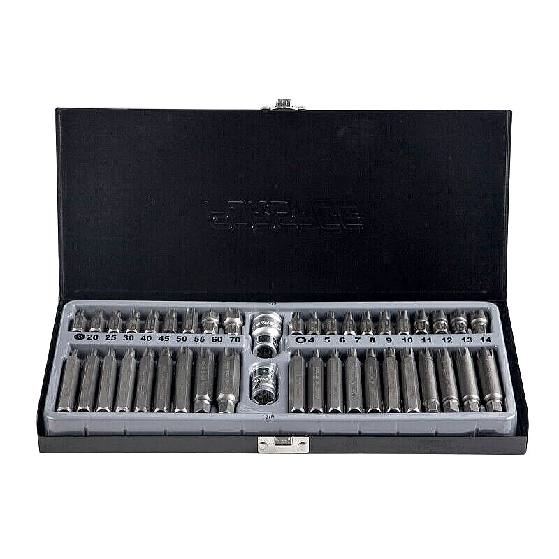 Coffret jeu d'embouts avec porte-embouts, 42pc TORX, RIBE S2 Pro FORSAGE F-4421C