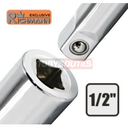 Douille E12 1/2" E-TORX E-12 TORX femelle Chrome-Vanadium RICHMANN C1572