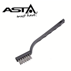 Brosse de nettoyage ACIER longueur 180 mm ASTA idéal pour les accès difficiles 