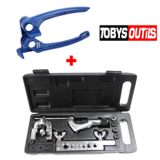 Coffret outils collet battu + cintreuse tuyauterie frein réfrigération gasoil 