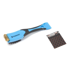 Brosse métallique ACIER LAITONNÉ 3 en 1 longueur 230 mm Pro FORSAGE F-340129625