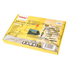 Jeu d'outils complet pour travaux de bricolage pince marteau tournevis 49pcs WMC