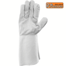 Gants soudeur anti-chaleur croûte vachette T11 avec manchette RICHMANN PP-010-11