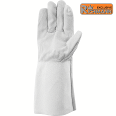 Gants soudeur anti-chaleur croûte vachette T11 avec manchette RICHMANN PP-010-11