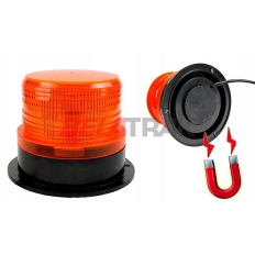 Gyrophare magnétique LED orange 12V - 24 V lumière stroboscopique Réf. AGH030-01