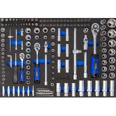 module cliquet douilles 1/4 3/8 et 1/2