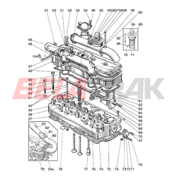 Jeu de 4 joints téflon de joint de culasse AVTO BELARUS MTZ