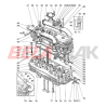 Jeu de 4 joints téflon de joint de culasse AVTO BELARUS MTZ