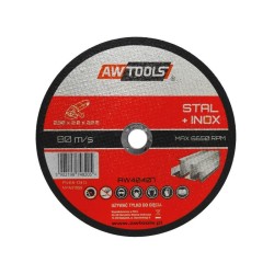 Lot de 5 disque à tronçonner 230x2,0x22,2 mm AWTOOLS AW49007