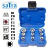 Jeu douilles E-Torx 1/2" E10 E11 E12 E14 E16 E18 E20 E22 E24 TORX SATRA S-SE912 