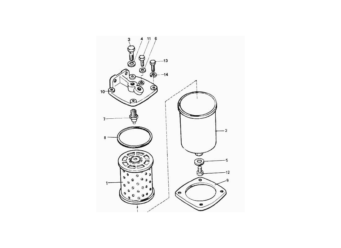 Filtre à gasoil Ancien Modèle