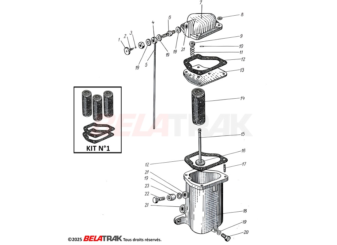 Filtre à Gasoil